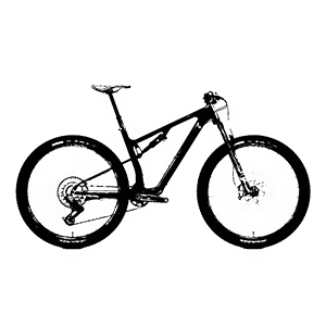 Mountainbike Vollgefedert
