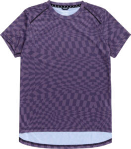 TLD, Womens Lilium SS Jersey, Twisted Checkers violett