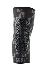 Seryt, Knieschoner Arlecchino, grey black