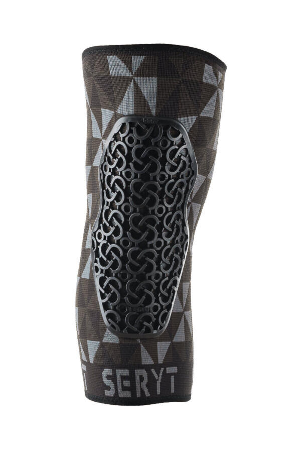 Seryt, Knieschoner Arlecchino, grey black
