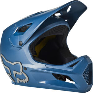 FOX, HELMET FOX 23 YTH RAMPAGE BLUE YL, BLUE
