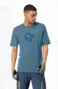 Norrona, fjørå wool T-Shirt M's, Trooper