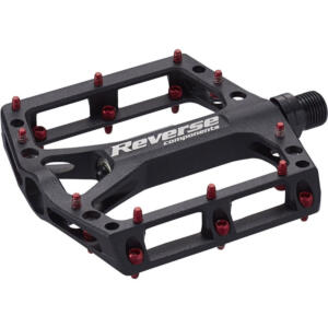 Reverse, Pedal Black One, schwarz/rot