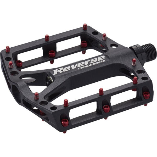 Reverse, Pedal Black One, schwarz/rot