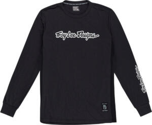 TLD, Skyline Long Sleeve Ride Tee, Signature schwarz
