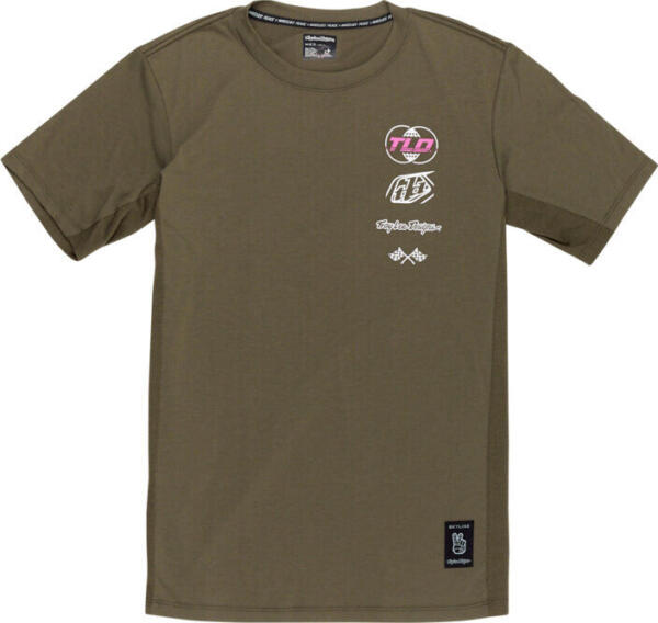 TLD, Skyline Long Sleeve Ride Tee, Worldwide braun