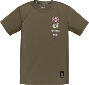 TLD, Skyline Short Sleeve Ride Tee, Worldwide braun