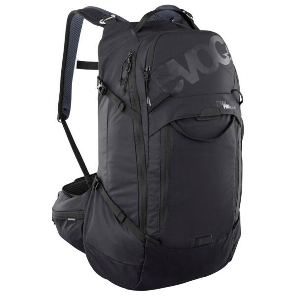 Evoc, Trail Pro 26L Blackline Backpack, black