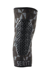 Seryt, Knieschoner Arlecchino, grey black