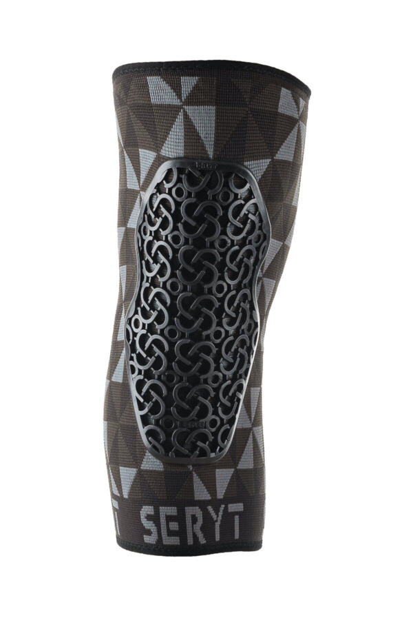 Seryt, Knieschoner Arlecchino, grey black