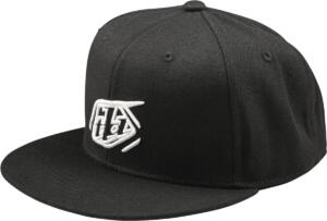 TLD, Flat Bill Snapback, Badge schwarz