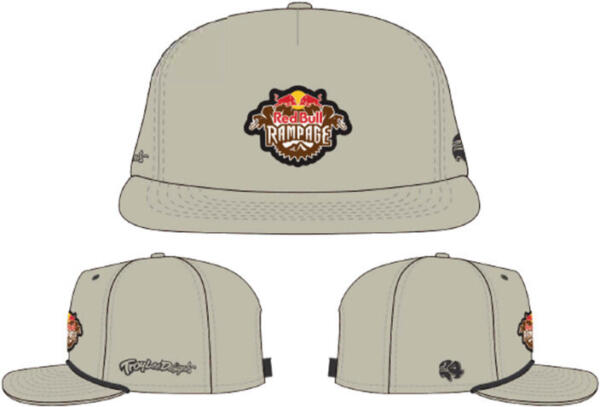 TROY LEE DESIGNS X REDBULL RAMPAGE MIND MELT SNAPBACK CEMENT