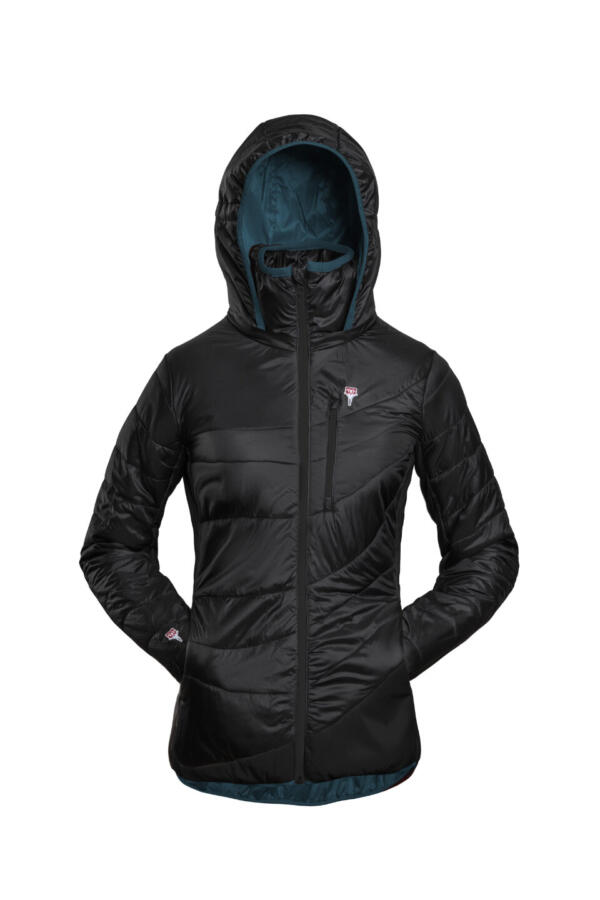 GrüeziBag, Refreshful SilkWool Jacket W, Reverse, Saphir Blue