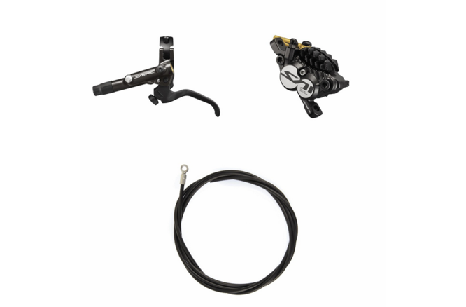 Shimano, Scheibenbr-Set Saint M820 vorne m/BL-M820 PM 1000mm Metall Bremsbel. Box