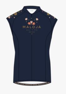 Maloja, RubinieM. Top,Sleeveless Bike Jersey, night sky