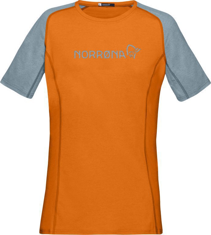 Norrona, fjørå equaliser lightweight T-Shirt (W), Orange Pop