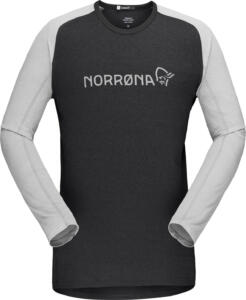 Norrona, fjørå equaliser lightweight Long sleeve (W), Caviar