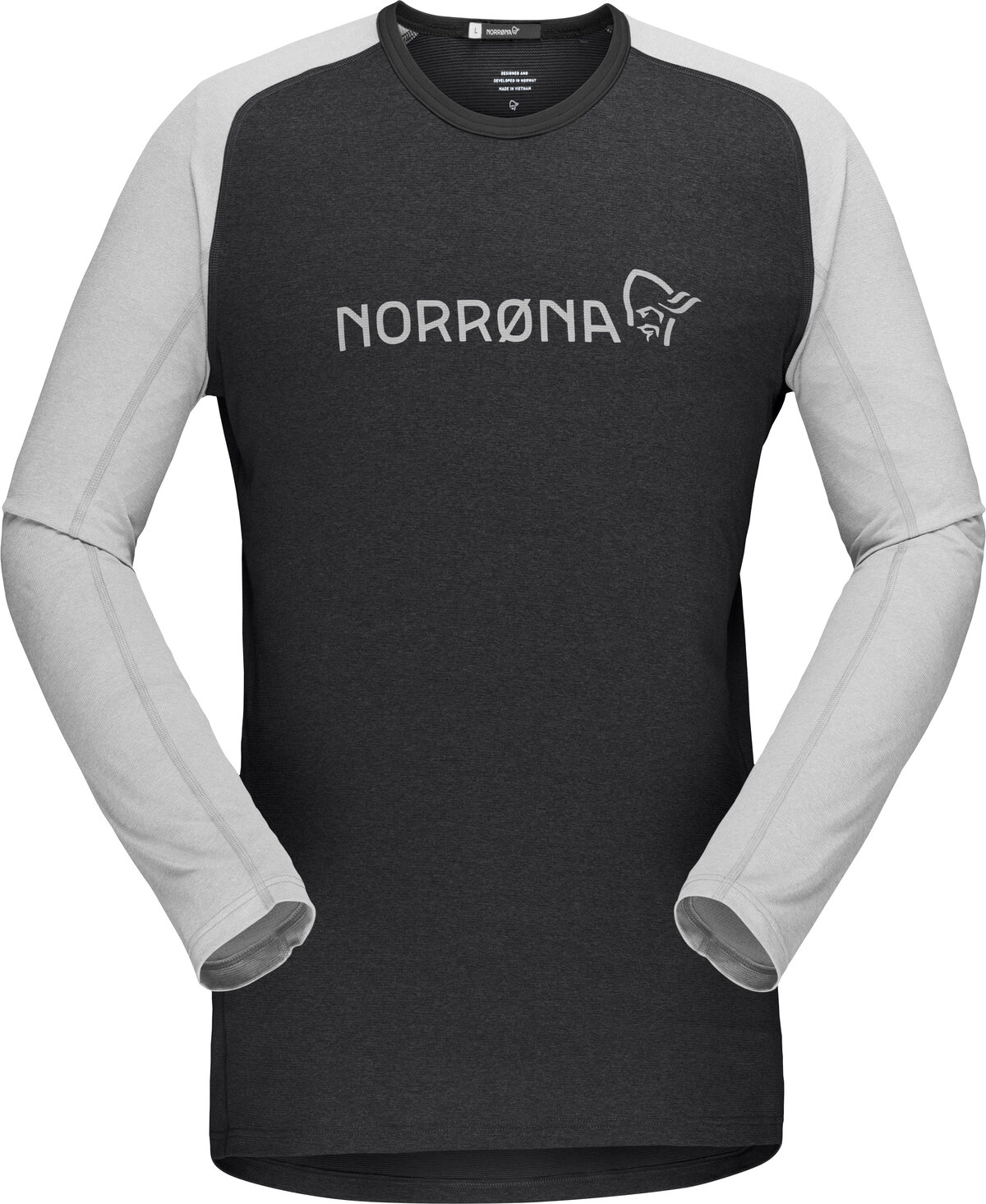Norrona, fjørå equaliser lightweight Long sleeve (W), Caviar