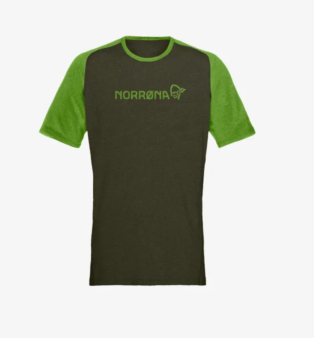 Norrona, fjørå equaliser lightweight T-Shirt (M), Norrona Green