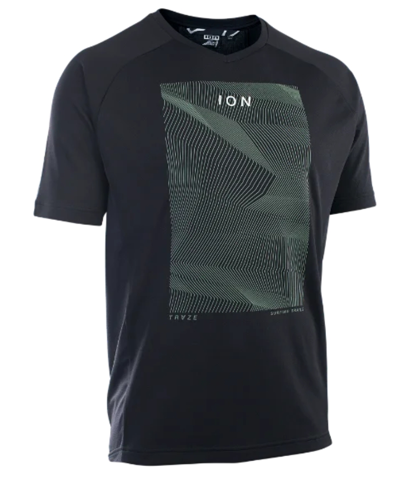 ION-Bike Jersey Traze SS men, black
