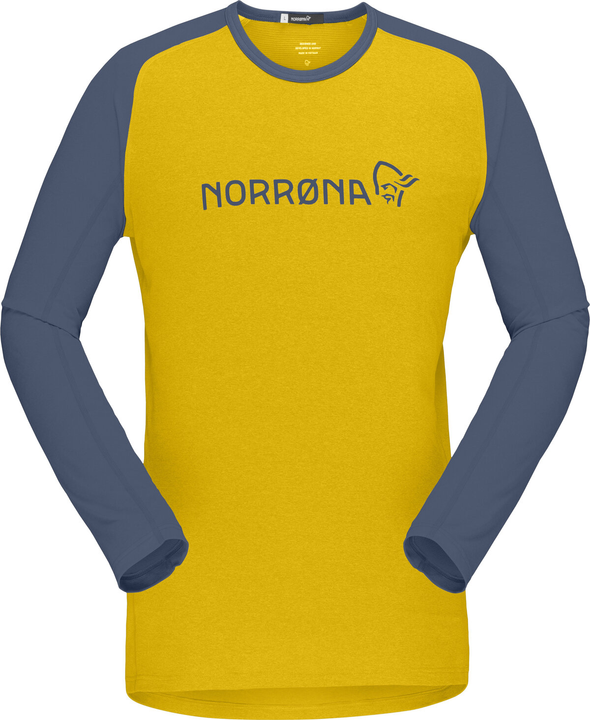 Norrona, fjørå equaliser lightweight Long Sleeve (M), Sulphur