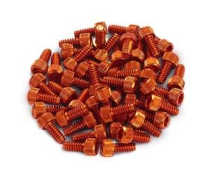 Reverse, Pedal Pind Alloy for Black One, 20 Stk., orange