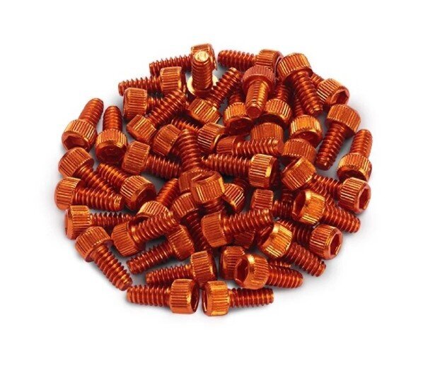 Reverse, Pedal Pind Alloy for Black One, 20 Stk., orange