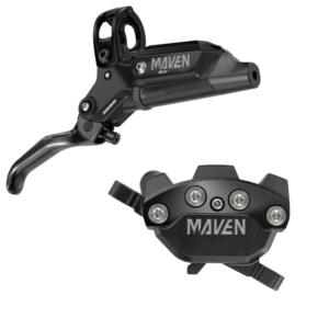 Sram, Maven Silver Stealth, Alu, 4-Kolben Mineral Oil, Front 950mm, Black, A1
