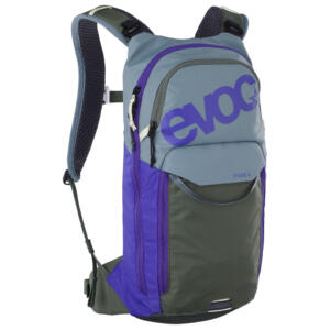 Evoc, Stage 6L Backpack + 2L Bladder, steel/violet/dark olive