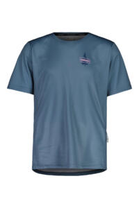 Maloja, PedroniM., Cycle Tee, dusty blue