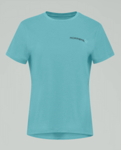 Norrona, femund tech T-shirt W's, Aqua Haze