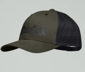 Norrona, /29 snap back trucker mesh Cap, Olive Night/Caviar Black