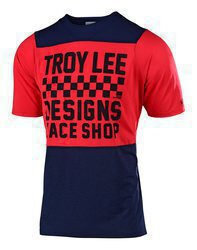 TLD, Skyline Jersey Youth, Checkers Navy/Red