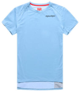 TLD, Womens Lilium Pro Short Sleeve Jersey, Mono blue