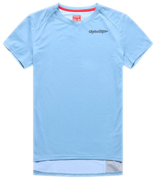 TLD, Womens Lilium Pro Short Sleeve Jersey, Mono blue