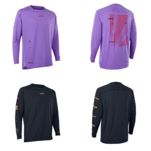 ION, Bike Jersey Scrub LS unisex, black