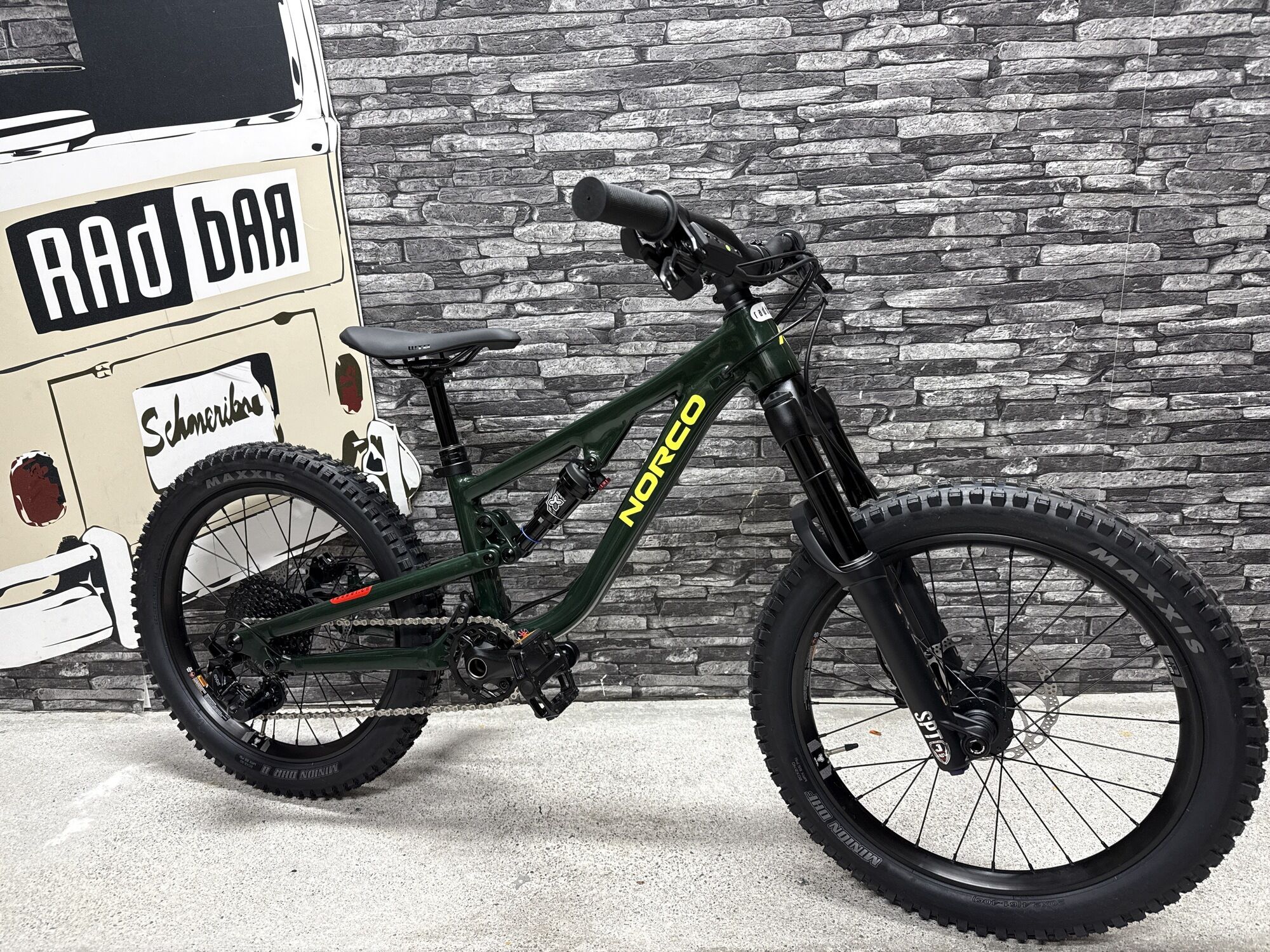 Norco Fluid Youth 20" Dark Metallic Green