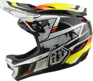 TLD, D4 Carbon Helmet W/Mips, Lined Up black