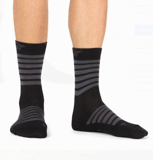 Norrona, falketind light merinoUll Socks, Caviar Black