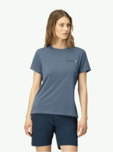 Norrona, femund tech T-shirt W's, Vintage Indigo