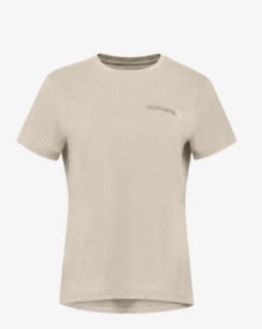 Norrona, femund tech T-shirt W's, Oatmeal
