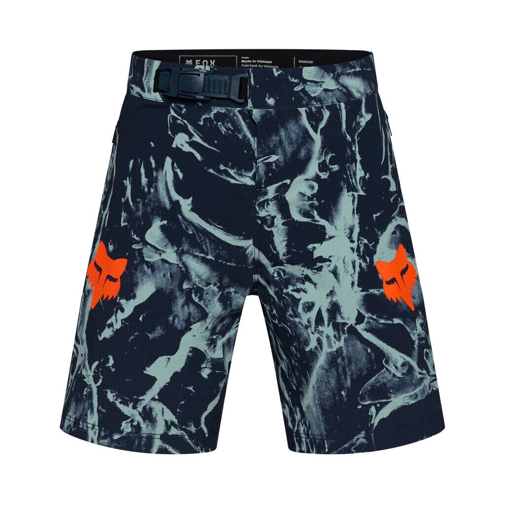 FOX, Yth Ranger Short Image Print, arctic blue