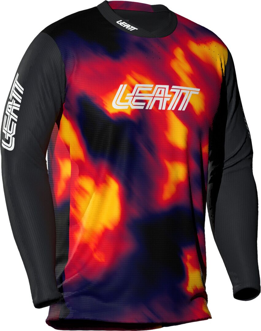 Leatt, MTB Gravity 4.0 Long Sleeve Jersey Jr, heatmap red