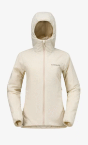Norrona, femund thermo60 Zip Hood W's, Oatmeal