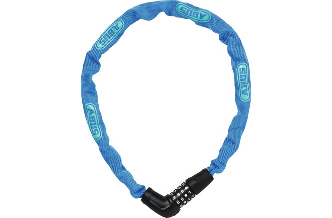 Abus, Kettenschloss 5805C/75 Code ohne Halter blau