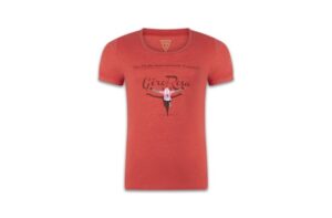Le Patron, W Giro rosa T-Shirt, cranberry
