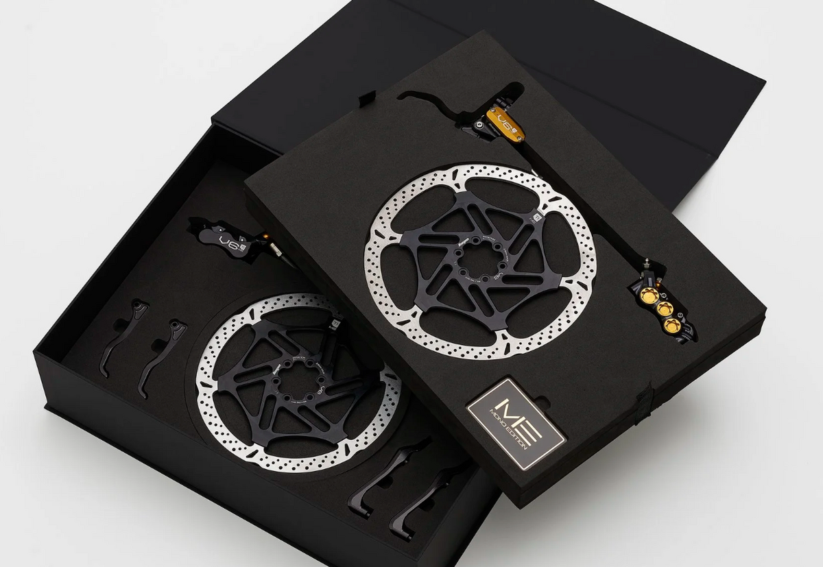 Hope, Bremse EVO V6Ti Mono Edition Set, schwarz/gold – Bild 3